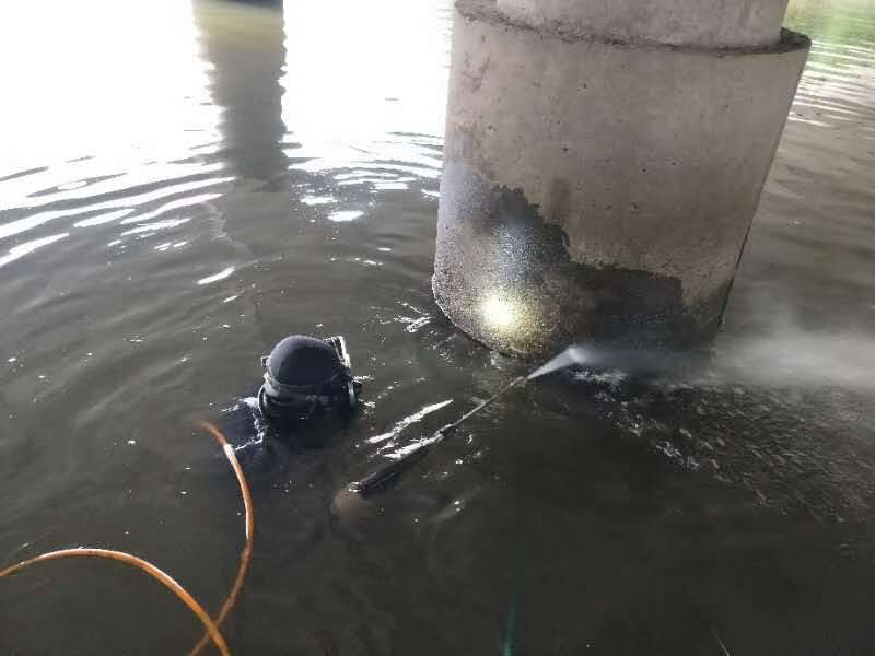 浩口原种场桥墩套筒加固